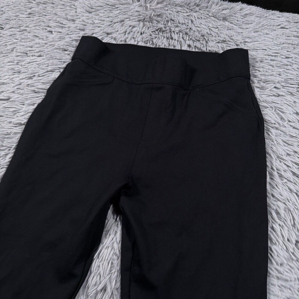 Spanx Pants 1X (Fits 32x24) Black The Perfect Pant Ankle Backseam Skinny Womens
